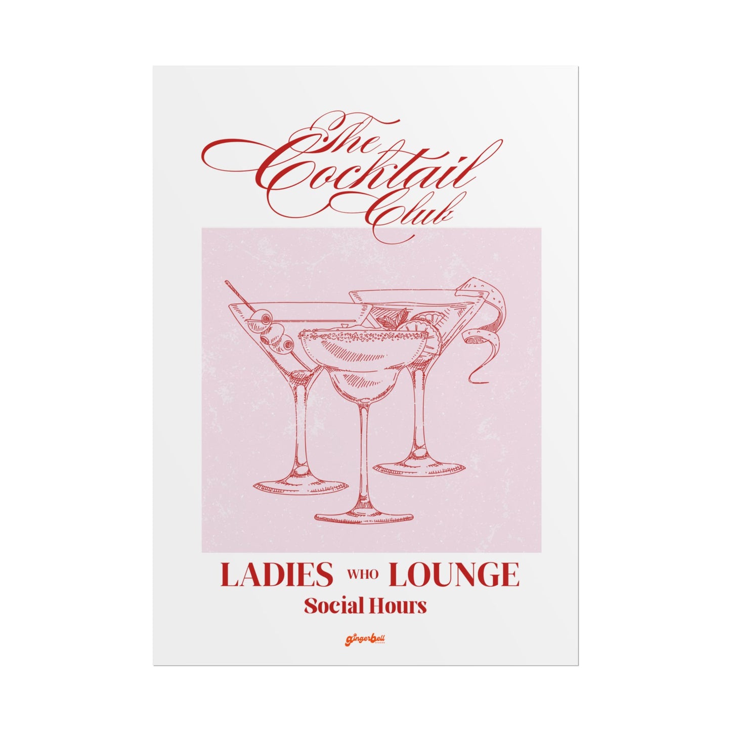 The Cocktail Club Poster