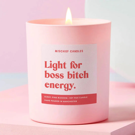Boss Bitch Gift Ceo Boss Entrepreneur New Job Candle