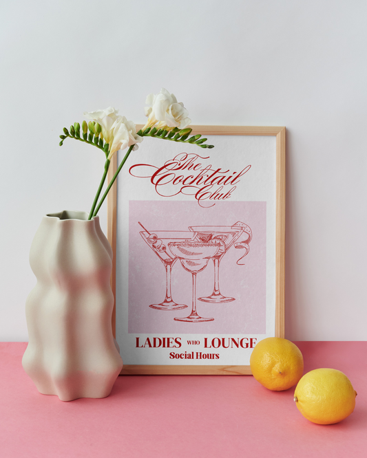 The Cocktail Club Poster