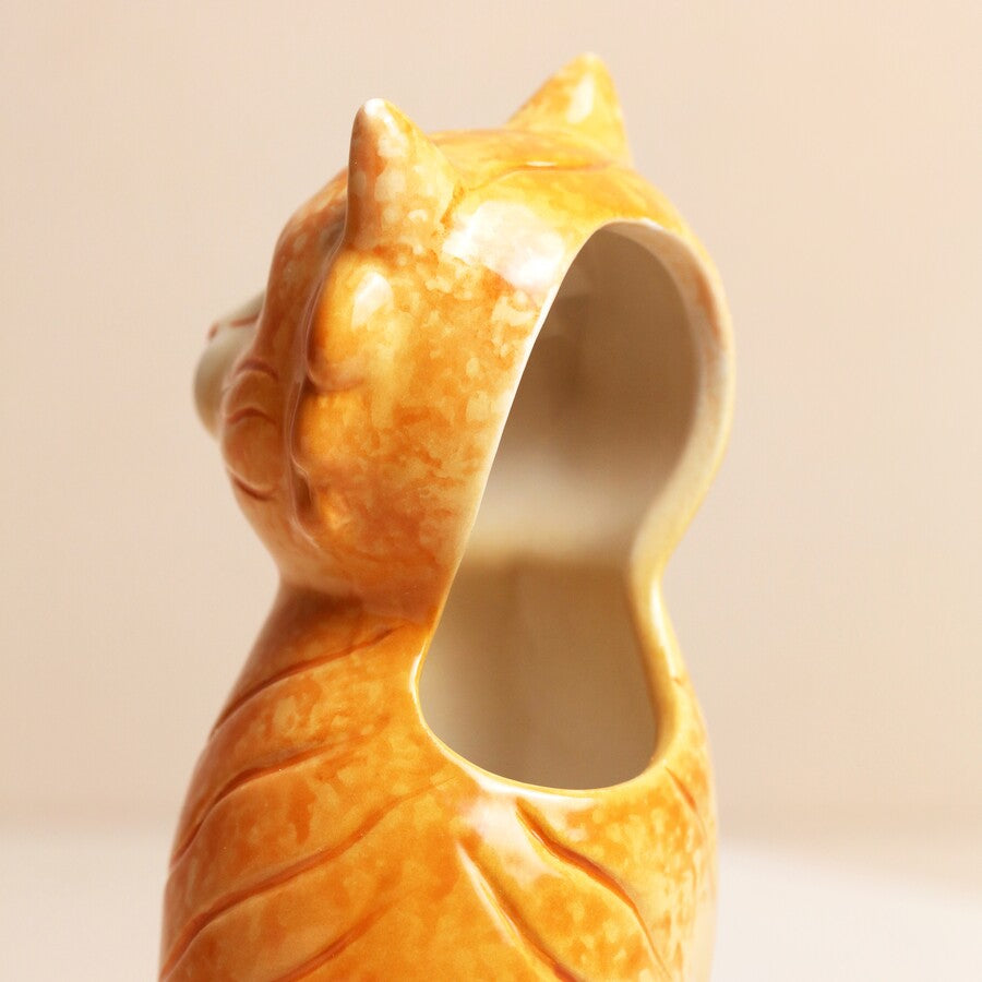 Gingerbell Cat Vase
